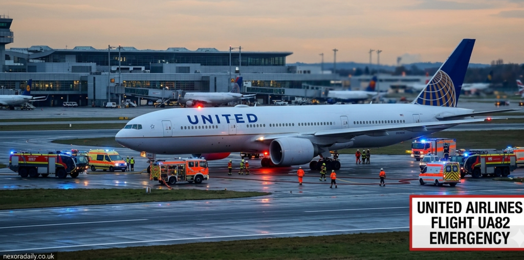 united airlines flight ua82 emergency