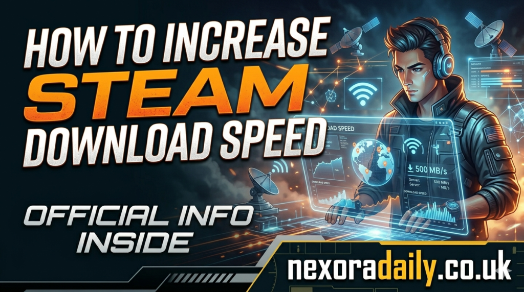 how to increase steam download speed
