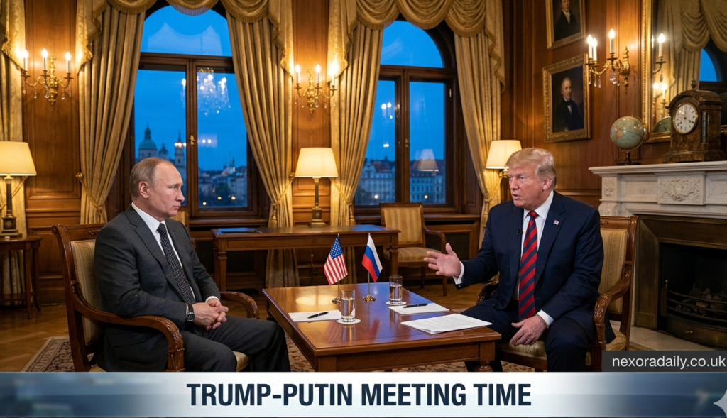 trump putin meeting time