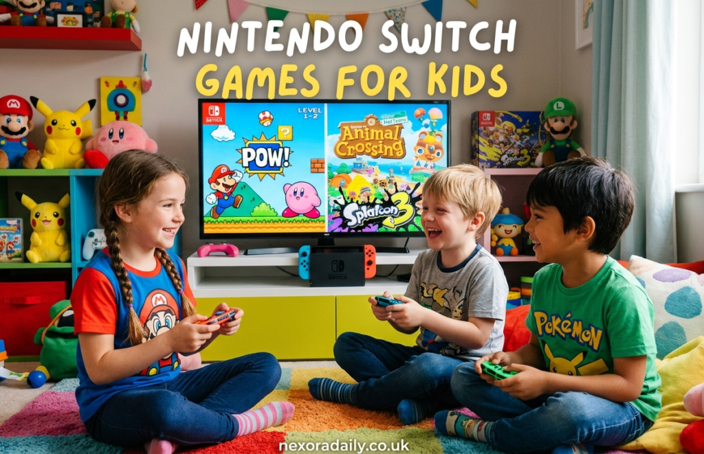 nintendo switch games for kids
