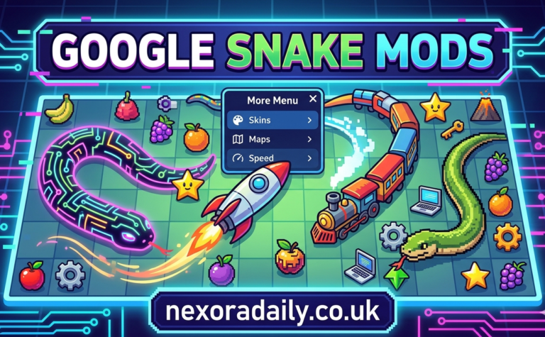 Google Snake Mods Guide, Features, Maps & Gameplay