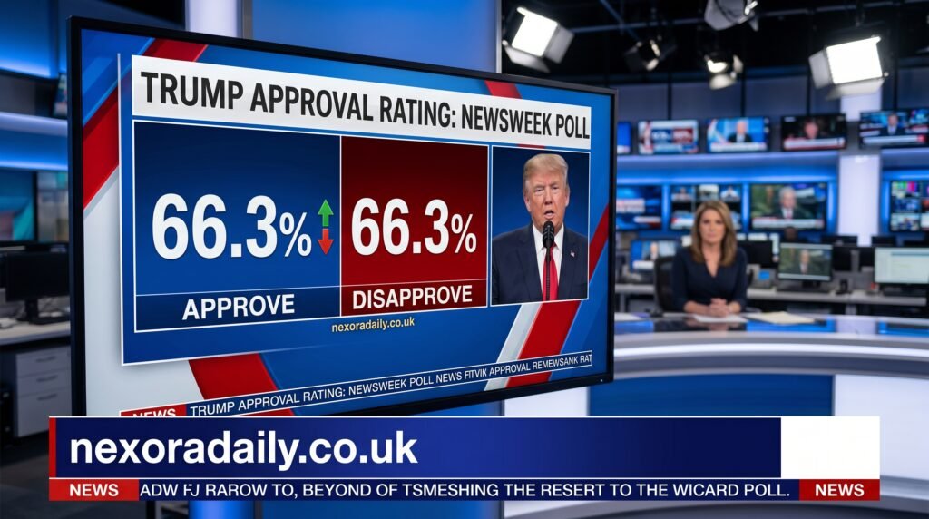 trump approval rating newsweek