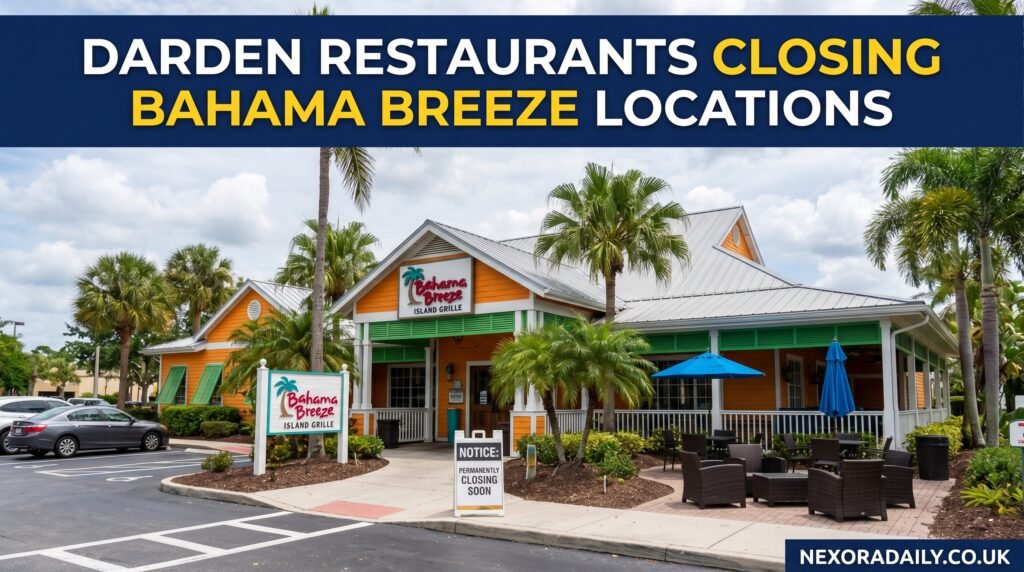 Darden Restaurants Closing Bahama Breeze