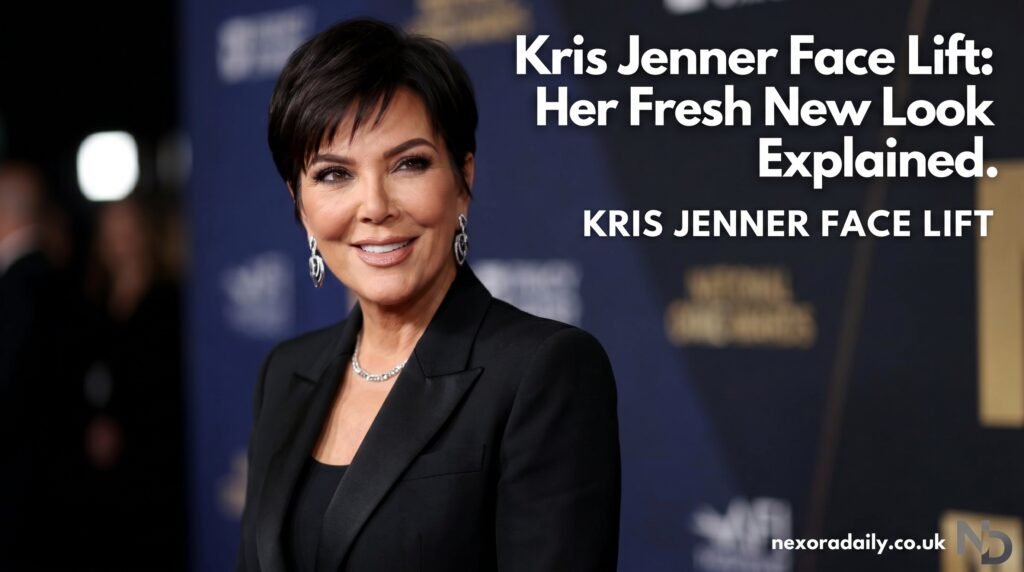 kris jenner face lift