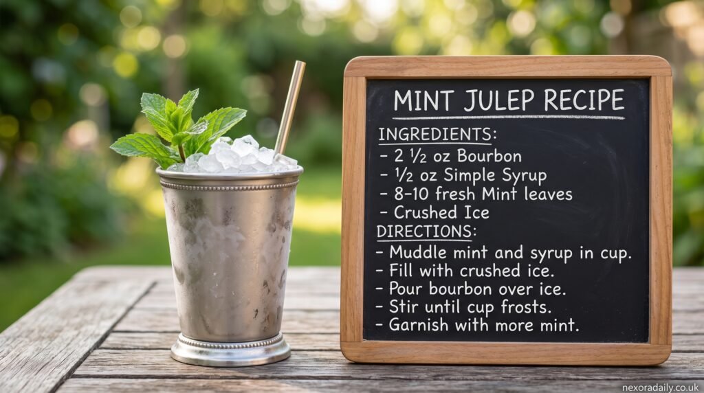 mint julep recipe