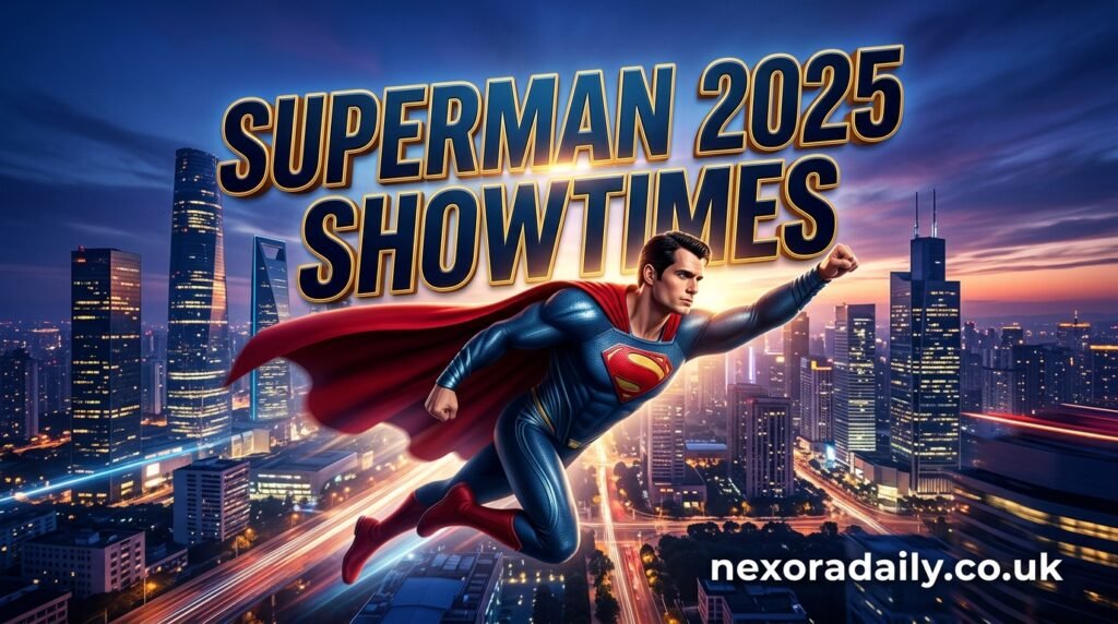 superman 2025 showtimes